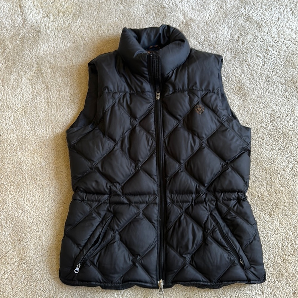 Ariat Diamond Quilted Down Puffer Vest